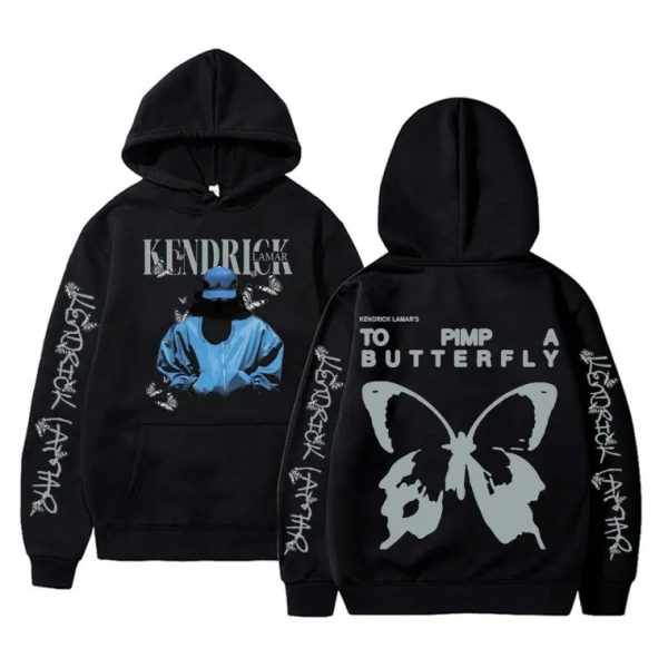 Minimalist Kendrick Lamar To Pimp A Butterfly hoodie