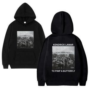 Minimal To Pimp A Butterfly graphic hoodie for men and women