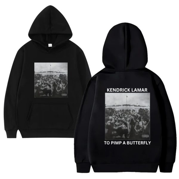 Minimal To Pimp A Butterfly graphic hoodie for men and women