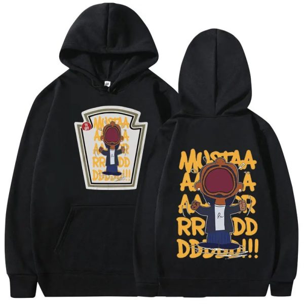 Unisex Kendrick Lamar mustard graphic hoodie streetwear