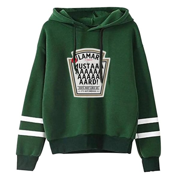 Mustard Kendrick Lamar hoodie with TV Off lyrics print