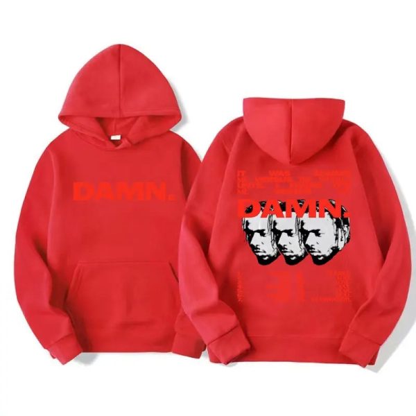 Kendrick Lamar DAMN Hoodie – Conscious Rap Inspired Vintage 90s Streetwear - Image 6