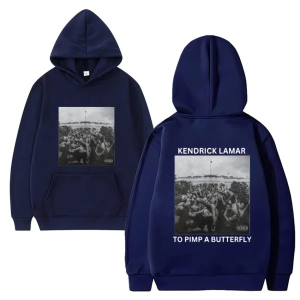 Minimal To Pimp A Butterfly graphic hoodie for men and women