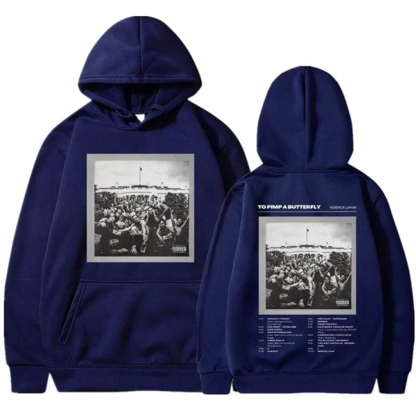 Kendrick Lamar To Pimp A Butterfly vintage hip hop hoodie