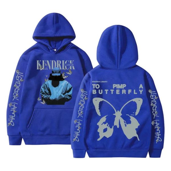 Minimalist Kendrick Lamar To Pimp A Butterfly hoodie