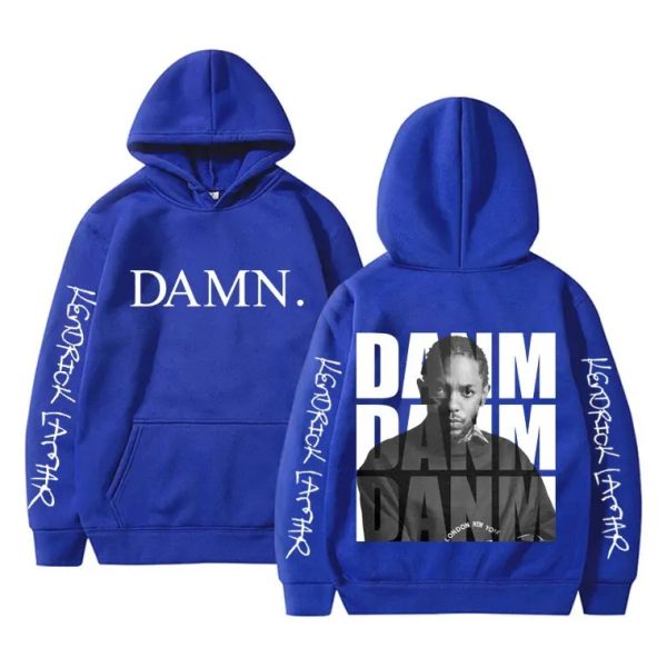Kendrick Lamar DAMN hoodie, album-inspired hip hop streetwear