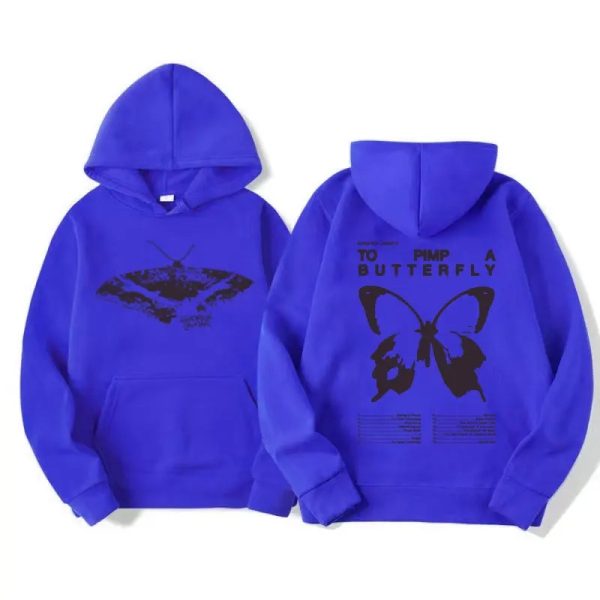 To Pimp A Butterfly tracklist graphic hoodie Kendrick Lamar