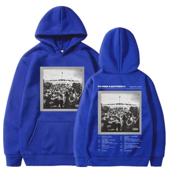Kendrick Lamar To Pimp A Butterfly vintage hip hop hoodie