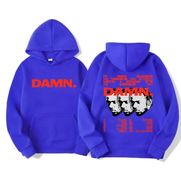 Kendrick Lamar DAMN Hoodie – Conscious Rap Inspired Vintage 90s Streetwear - Image 5