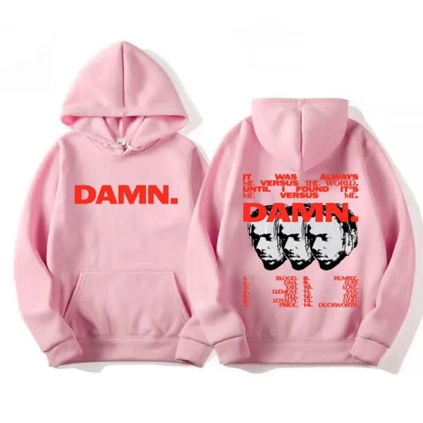 Kendrick Lamar DAMN Hoodie – Conscious Rap Inspired Vintage 90s Streetwear - Image 4