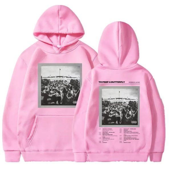Kendrick Lamar To Pimp A Butterfly vintage hip hop hoodie