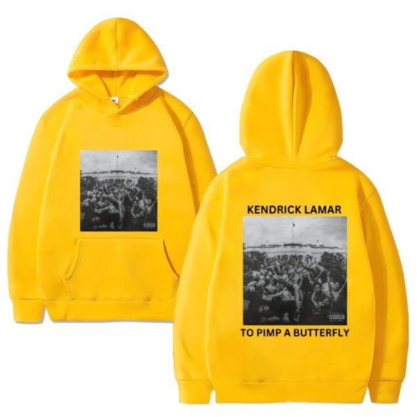 Minimal To Pimp A Butterfly graphic hoodie for men and women