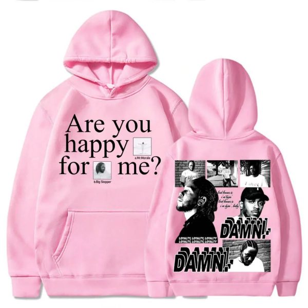 Kendrick Lamar Damn and Mr. Morale Hoodie Vintage 90s Rap Style