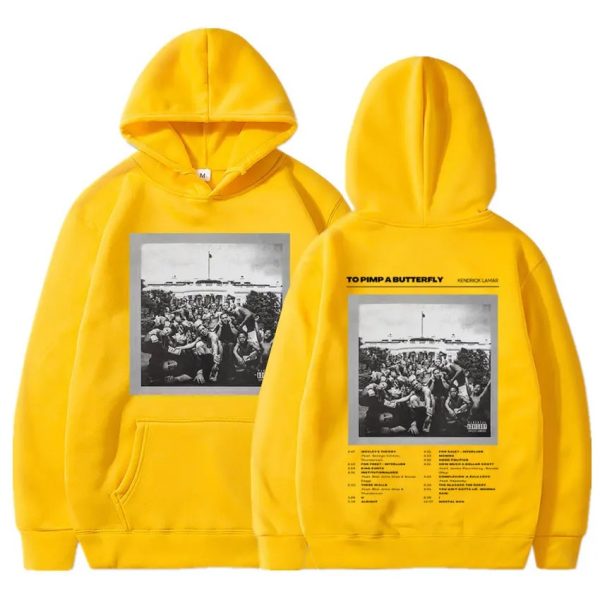Kendrick Lamar To Pimp A Butterfly vintage hip hop hoodie