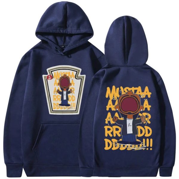 Unisex Kendrick Lamar mustard graphic hoodie streetwear
