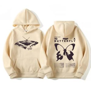 To Pimp A Butterfly tracklist graphic hoodie Kendrick Lamar