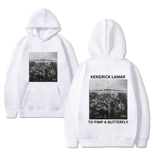 Minimal To Pimp A Butterfly graphic hoodie for men and women