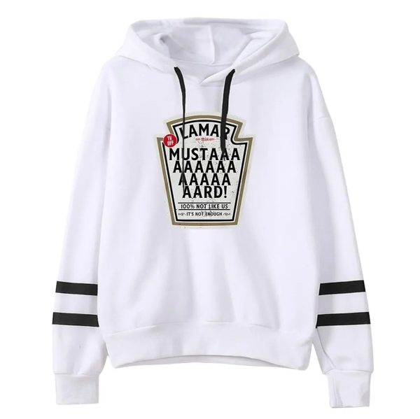 Mustard Kendrick Lamar hoodie with TV Off lyrics print
