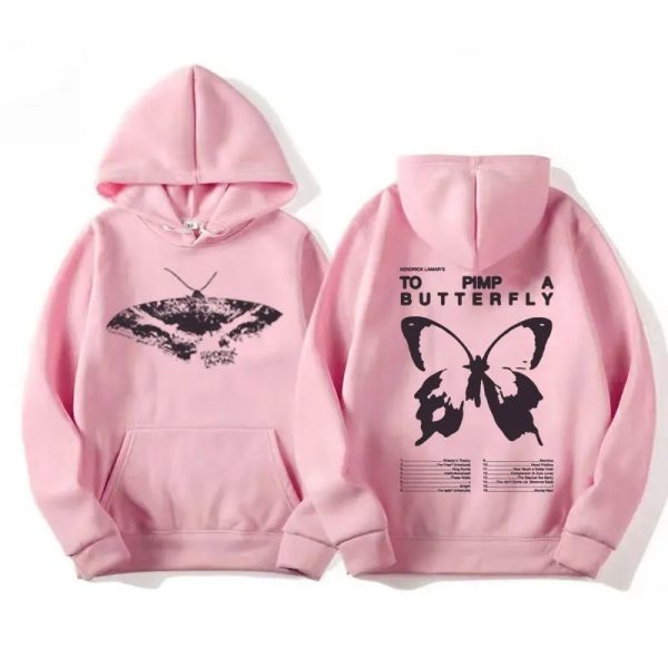 To Pimp A Butterfly tracklist graphic hoodie Kendrick Lamar