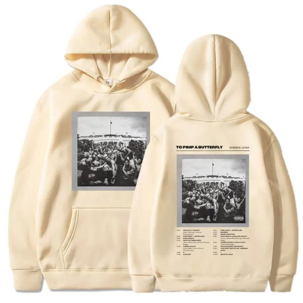 Kendrick Lamar To Pimp A Butterfly vintage hip hop hoodie