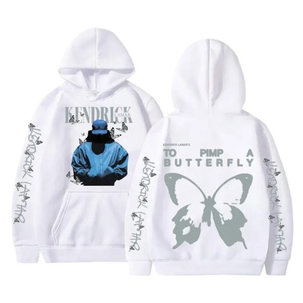 Minimalist Kendrick Lamar To Pimp A Butterfly hoodie
