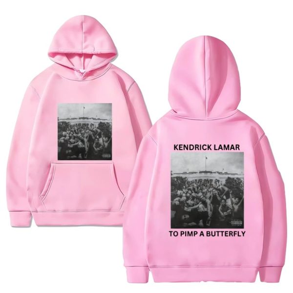 Minimal To Pimp A Butterfly graphic hoodie for men and women
