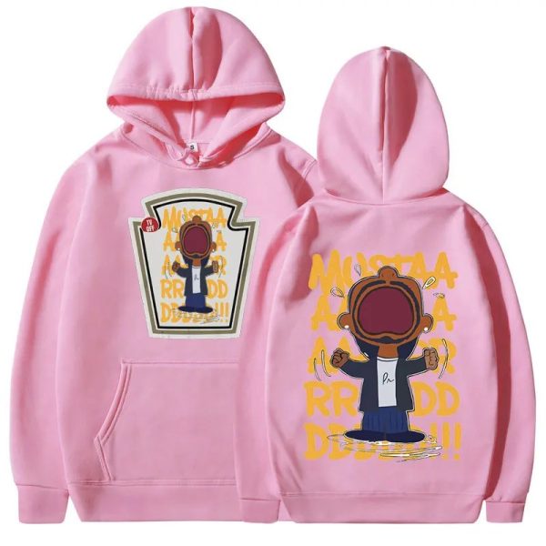 Unisex Kendrick Lamar mustard graphic hoodie streetwear