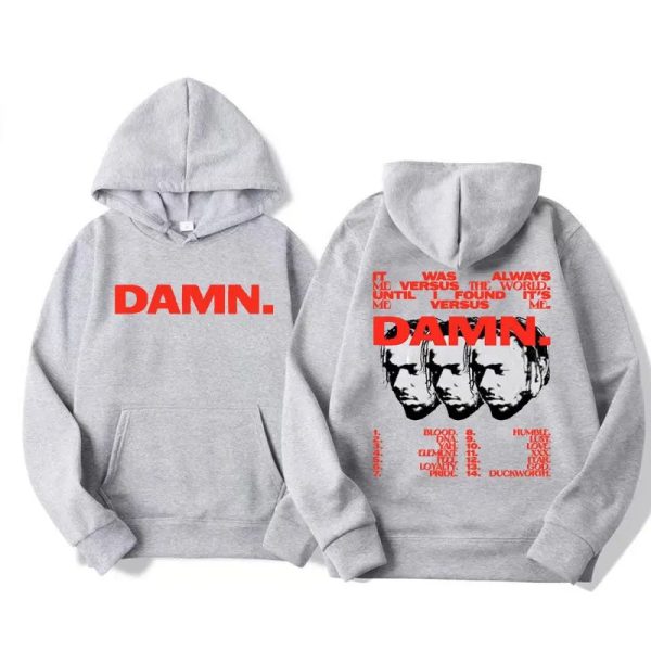 Kendrick Lamar DAMN Hoodie – Conscious Rap Inspired Vintage 90s Streetwear - Image 9