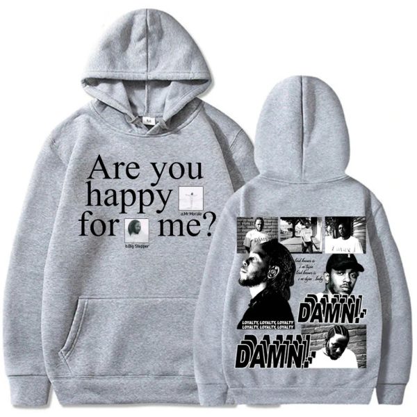 Kendrick Lamar Damn and Mr. Morale Hoodie Vintage 90s Rap Style