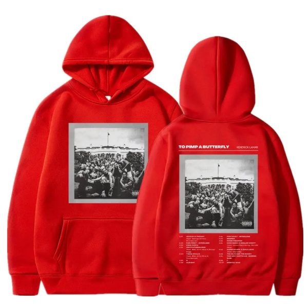 Kendrick Lamar To Pimp A Butterfly vintage hip hop hoodie