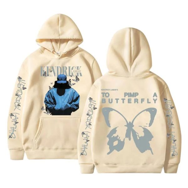Minimalist Kendrick Lamar To Pimp A Butterfly hoodie