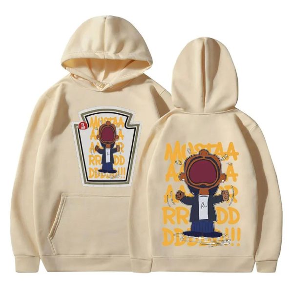 Unisex Kendrick Lamar mustard graphic hoodie streetwear