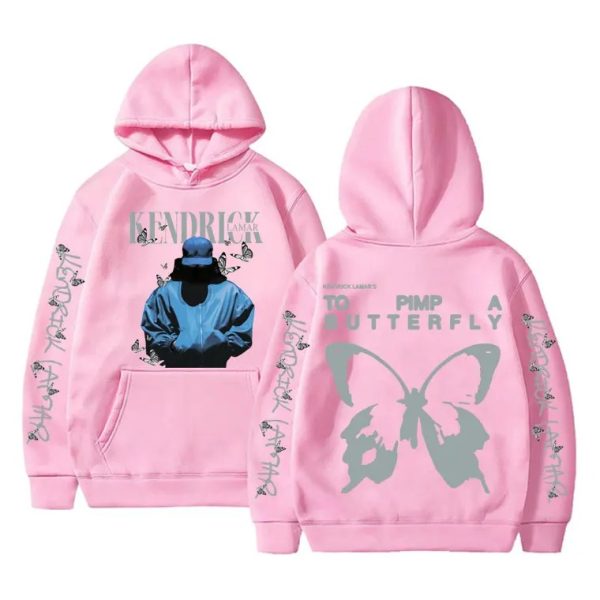 Minimalist Kendrick Lamar To Pimp A Butterfly hoodie