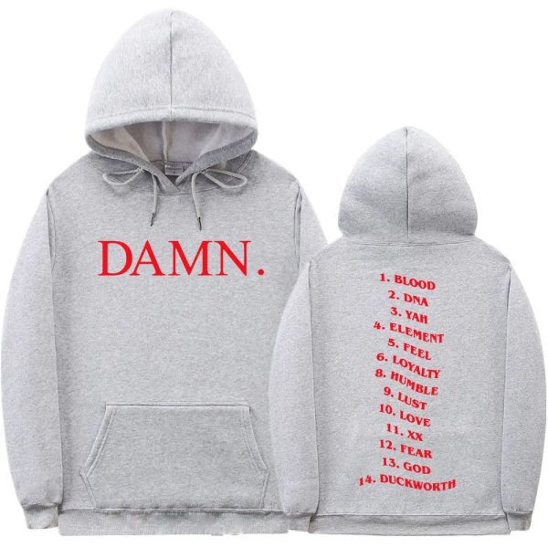 Minimal Kendrick Lamar Hoodie for fans of DAMN and Mr. Morale albums, inspired by pgLang