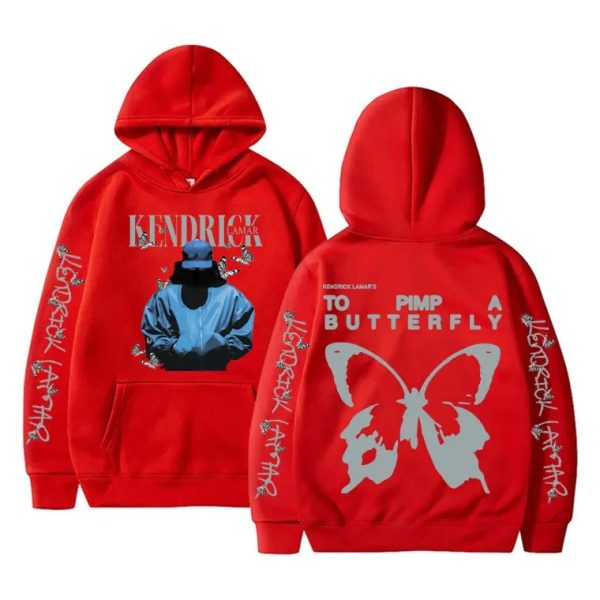 Minimalist Kendrick Lamar To Pimp A Butterfly hoodie