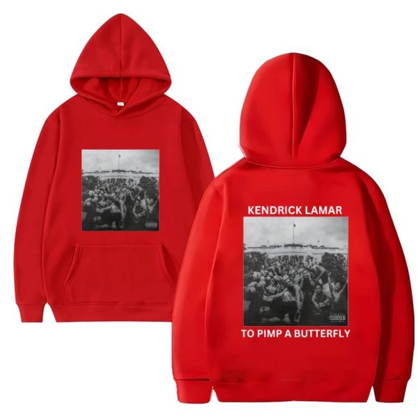 Minimal To Pimp A Butterfly graphic hoodie for men and women