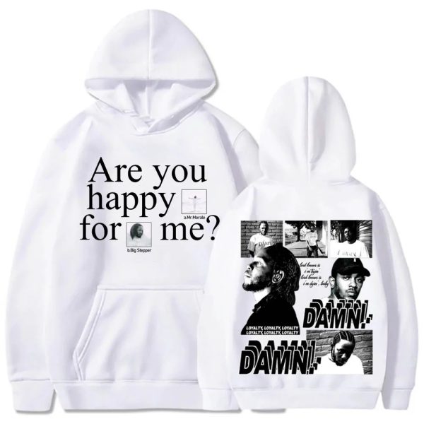 Kendrick Lamar Damn and Mr. Morale Hoodie Vintage 90s Rap Style