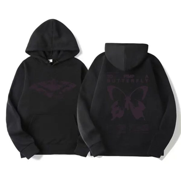 To Pimp A Butterfly tracklist graphic hoodie Kendrick Lamar