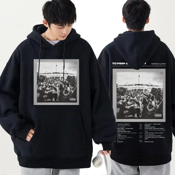 Kendrick Lamar To Pimp A Butterfly vintage hip hop hoodie