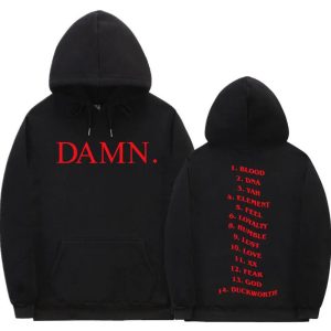 Minimal Kendrick Lamar Hoodie for fans of DAMN and Mr. Morale albums, inspired by pgLang