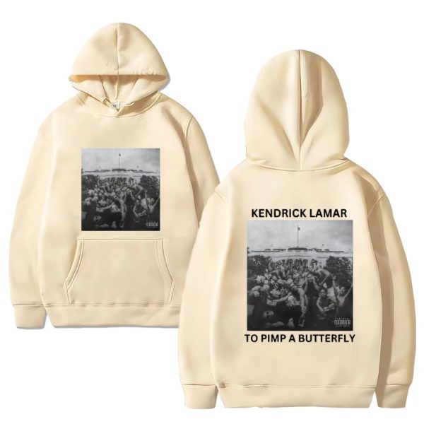 Minimal To Pimp A Butterfly graphic hoodie for men and women