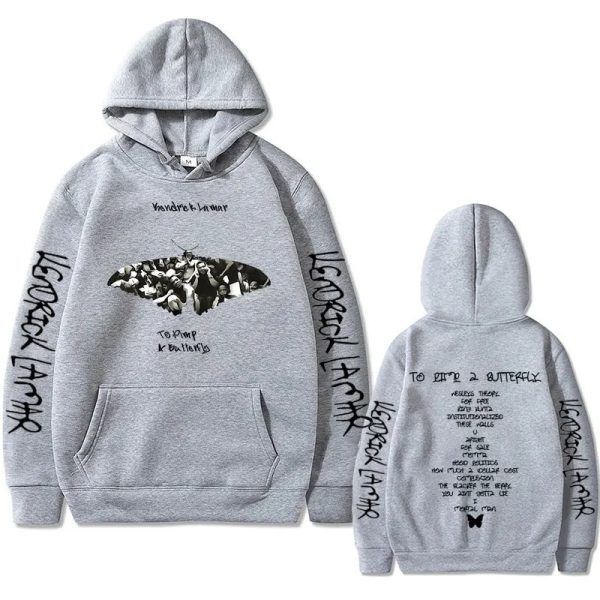 Kendrick Lamar To Pimp A Butterfly graphic hoodie for men