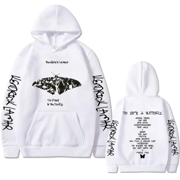 Kendrick Lamar To Pimp A Butterfly graphic hoodie for men