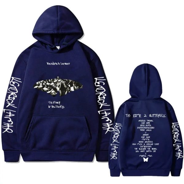 Kendrick Lamar To Pimp A Butterfly graphic hoodie for men