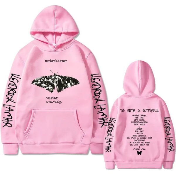 Kendrick Lamar To Pimp A Butterfly graphic hoodie for men