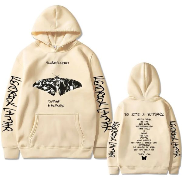 Kendrick Lamar To Pimp A Butterfly graphic hoodie for men